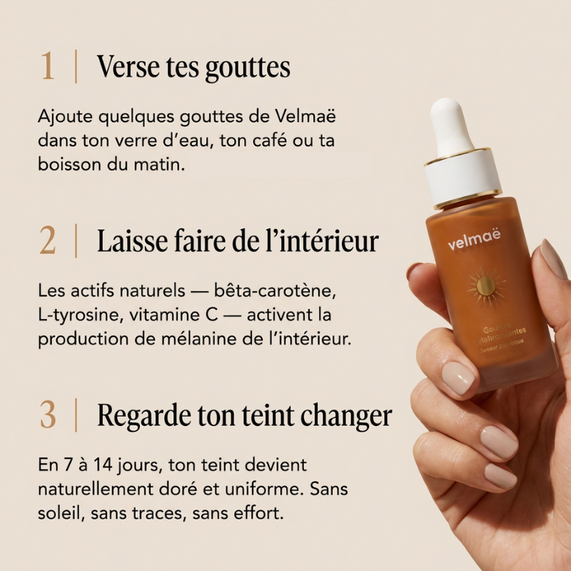 Gouttes Autobronzantes Velmaë